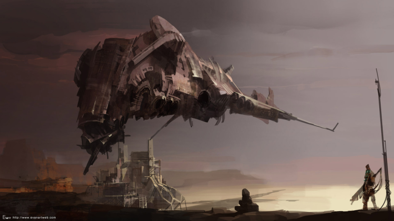Illustration for article titled Robot Angels, Dragons, Starships & Bikes